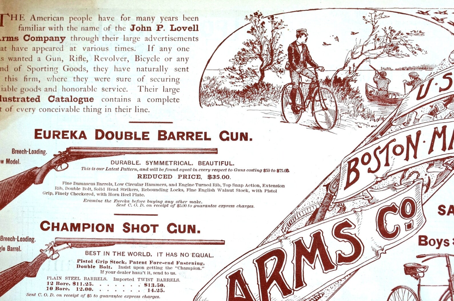 John P Lovell Arms Company Boston 1891 AUTOMATIC REVOLVER Etsy