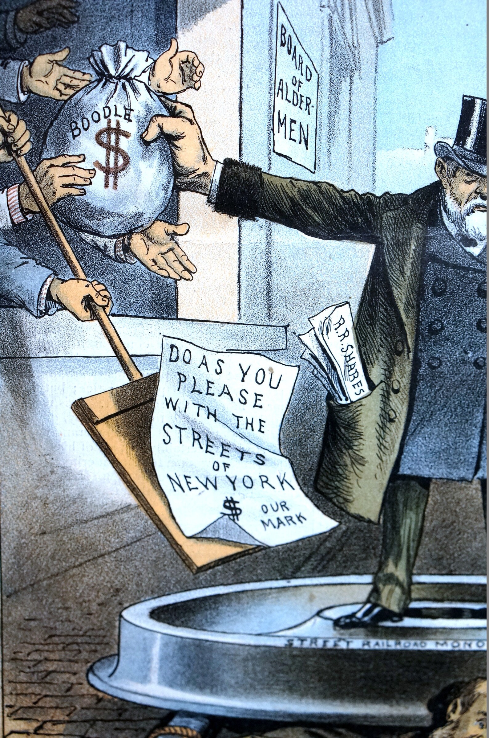 Jay Gould 1886 Street RAILROAD STOCK Market MONOPOLY Wall Etsy