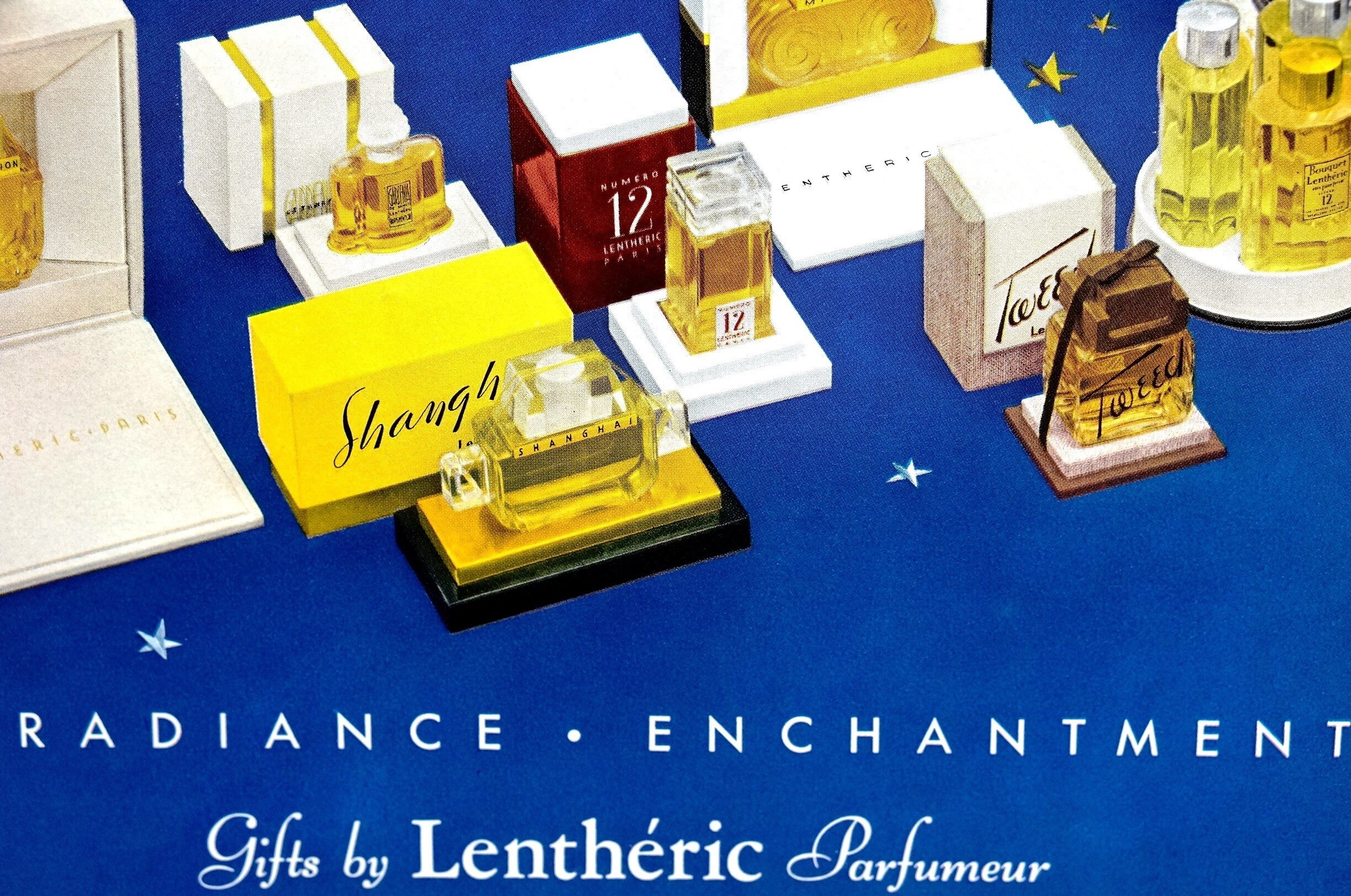 Lentheric Perfumeur Christmas Ad 1937 TWEED SHANGHAI - Etsy New Zealand