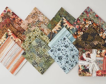 Sunset Garden 16-Piece Fat Quarter Bundle  for Robert Kaufman
