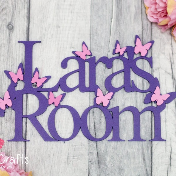 Bedroom Door Name Etsy