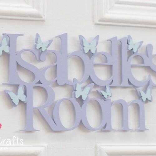 Wooden Letters Nursery Decor New Baby Gift Personalised Etsy UK