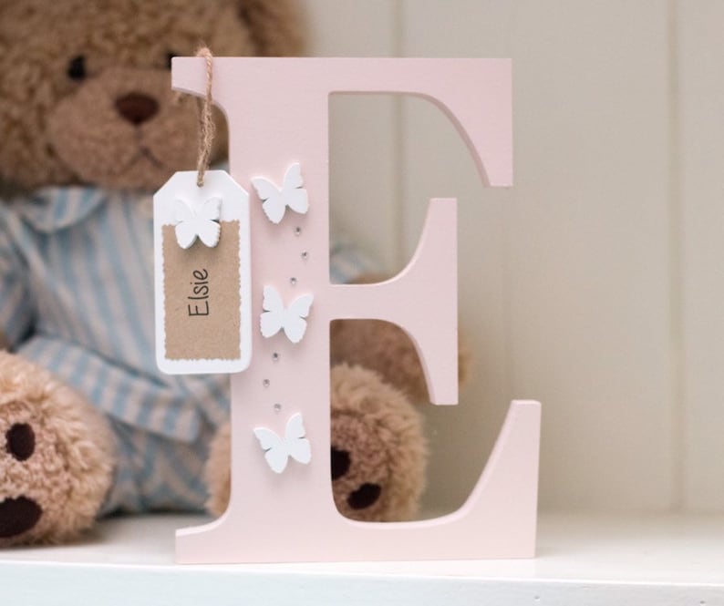 Personalised Wooden Freestanding letter