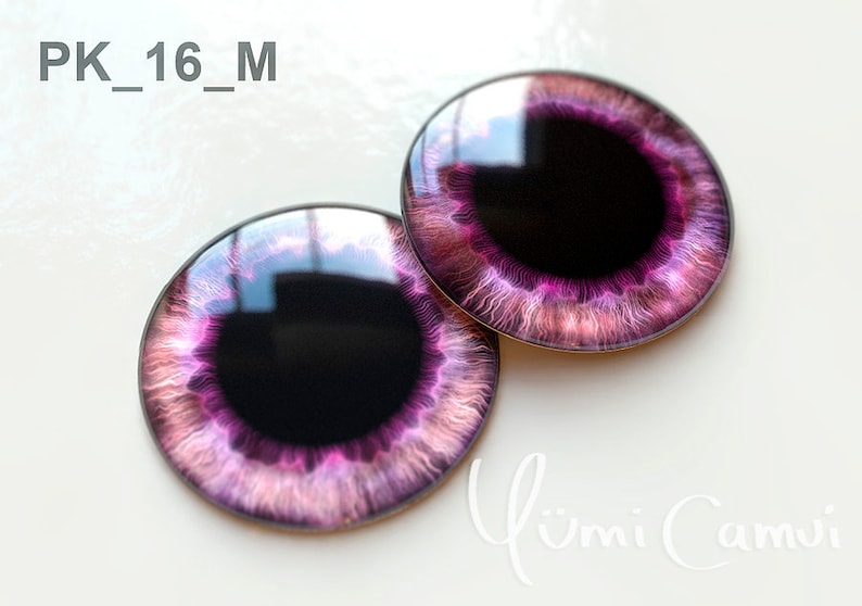 Custom Glass perfect fit eyechips by Yumi Camui Blythe Eye chips