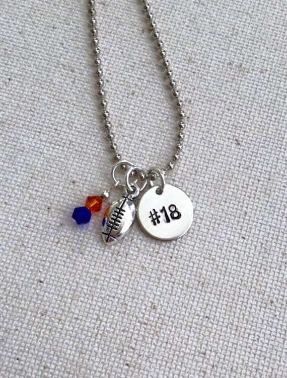 Items similar to Sports Team Necklace on Etsy
