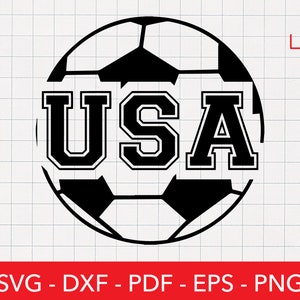 America Svg, Soccer Ball Png, USA Sticker, United States, Logo, Football, Sport, Latin Clipart, Cricut, Shirt Design