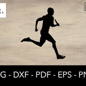Relay Runner Svg, Track & Field Svg, Running Svg - Vector, Decal, Logo, Clipart, Silhouette Cricut, Scrapbook Cut File - dxf, png, eps, pdf