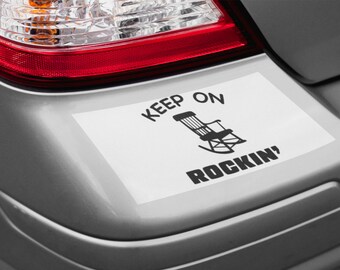 Keep on Rocking Svg, Bujany fotel Svg, Bujany fotel wektor, Bujany fotel plik laserowy, Sublimacja plik, Emerytura Svg