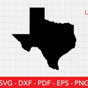 Texas Svg, Texas Map Svg, Texas Outline Svg, Patriotic, Texas Shape, Cricut Cut File, Logo Decal, Clipart, Shirt Design