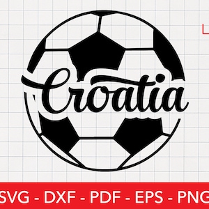 Croatia Svg, Soccer Png, Croatian Sticker, Zagreb, Logo, Football, Sport, Latin Clipart, Cricut, Europe, Shirt Design