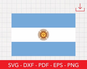 Argentina Svg, Argentina Flag Png, Argentina Logo, Buenos Aires, Badge, Emblem, Clipart, Cricut, South America, Shirt