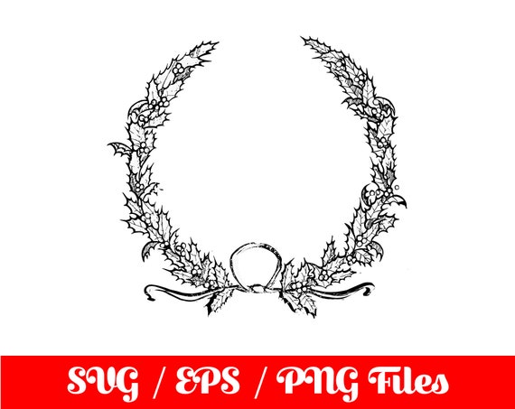 Download Free Wreath Svg Christmas Wreath Svg Christmas Svg Wreath Cut Etsy SVG DXF Cut File