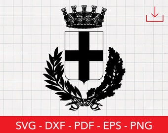Sticker decal souvenir car coat of arms shield city flag ghent belgium genk