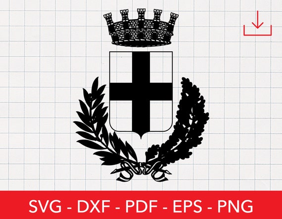 thumbnail interactive-video image 1 of Milan Italy City Flag Shield Decal Sticker - Vinyl For Car, Truck, Or Souvenir 1 of 6