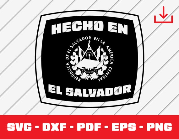 El Salvador Svg, El Salvador Seal Svg, Made in El Salvador Svg