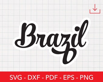 Brasil Svg, Logotipo Brasileiro Svg, Adesivo Brasil, São Paulo, Distintivo, Emblema, Clipart, Cricut, América do Sul, Design de Camisa