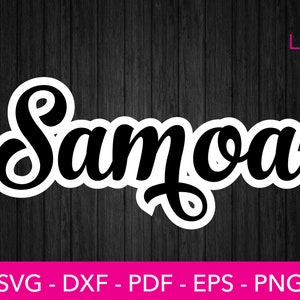 Samoa Svg, Samoa Map Svg, Polynesian Svg, Island Svg, Islander Png, Tribal Clipart, Cricut, Logo Decal, Shirt Design