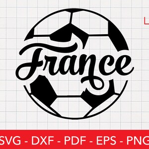France Svg, France Soccer Png, Autocollant Français, Paris, Logo, Football, Emblème, Clipart, Cricut, Europe, Shirt Design