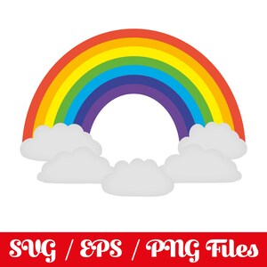Rainbow SVG Cut File - Rainbow Cut File  - Rainbow Clipart - Rainbow Vector - Pride SVG
