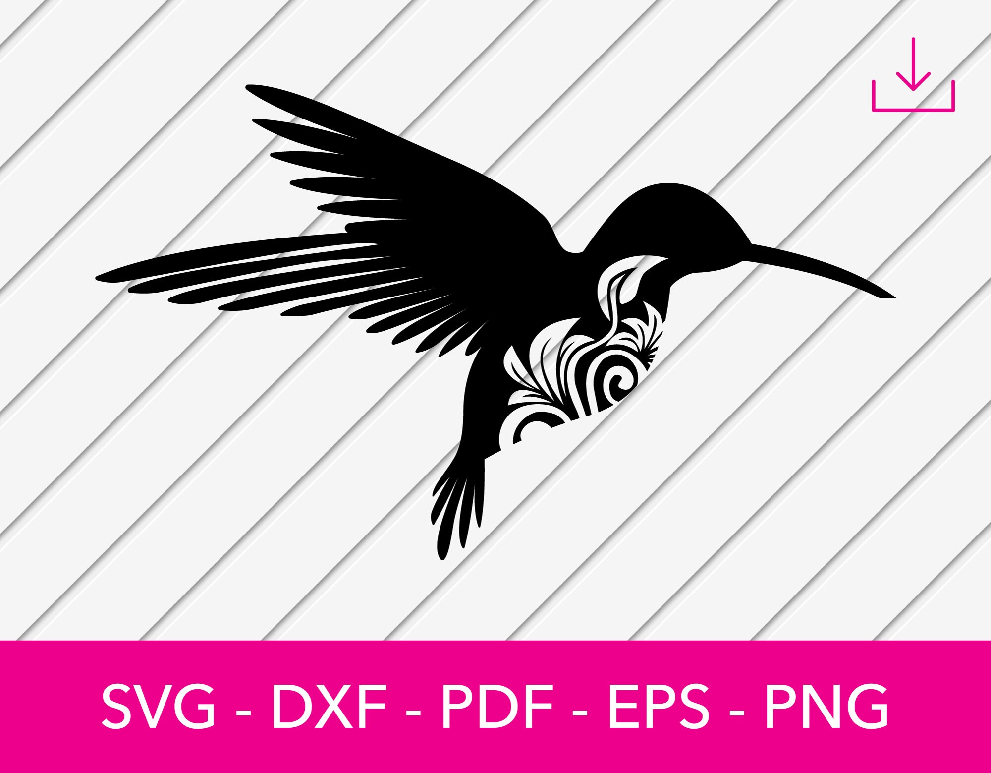 Native Humming Bird Vector Native American Hummingbird Clip Art