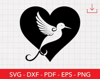 Hummingbird Svg, Hum Bird Svg, Humming Bird SVG - Hummingbird Silhouette - Hummingbird Cut File  - Hummingbird Clipart - Hummingbird Vector