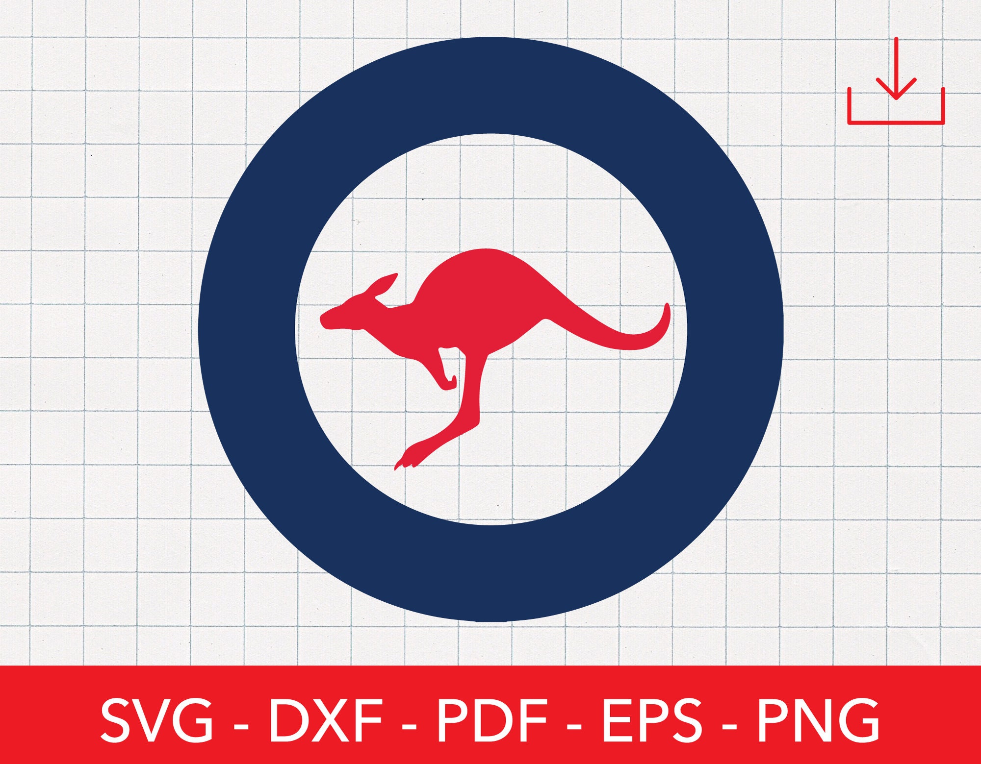 オーストラリア SVG、カンガルーバッジ PNG、空軍クリップアート