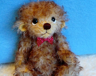 Artist made mohair bear Archie