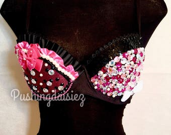 Hot Pink Hot Minnie Rave Bra