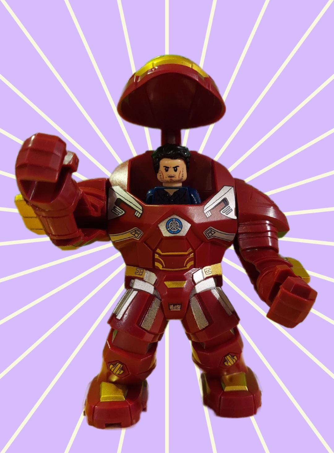 Large Lego Iron Man Hulkbuster - Etsy, image size:1080x1465
