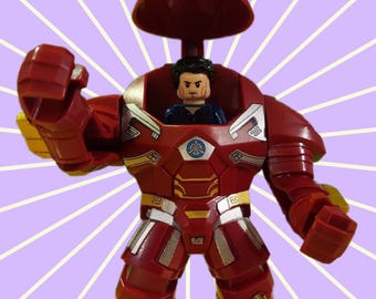 Large Lego Iron Man Hulkbuster