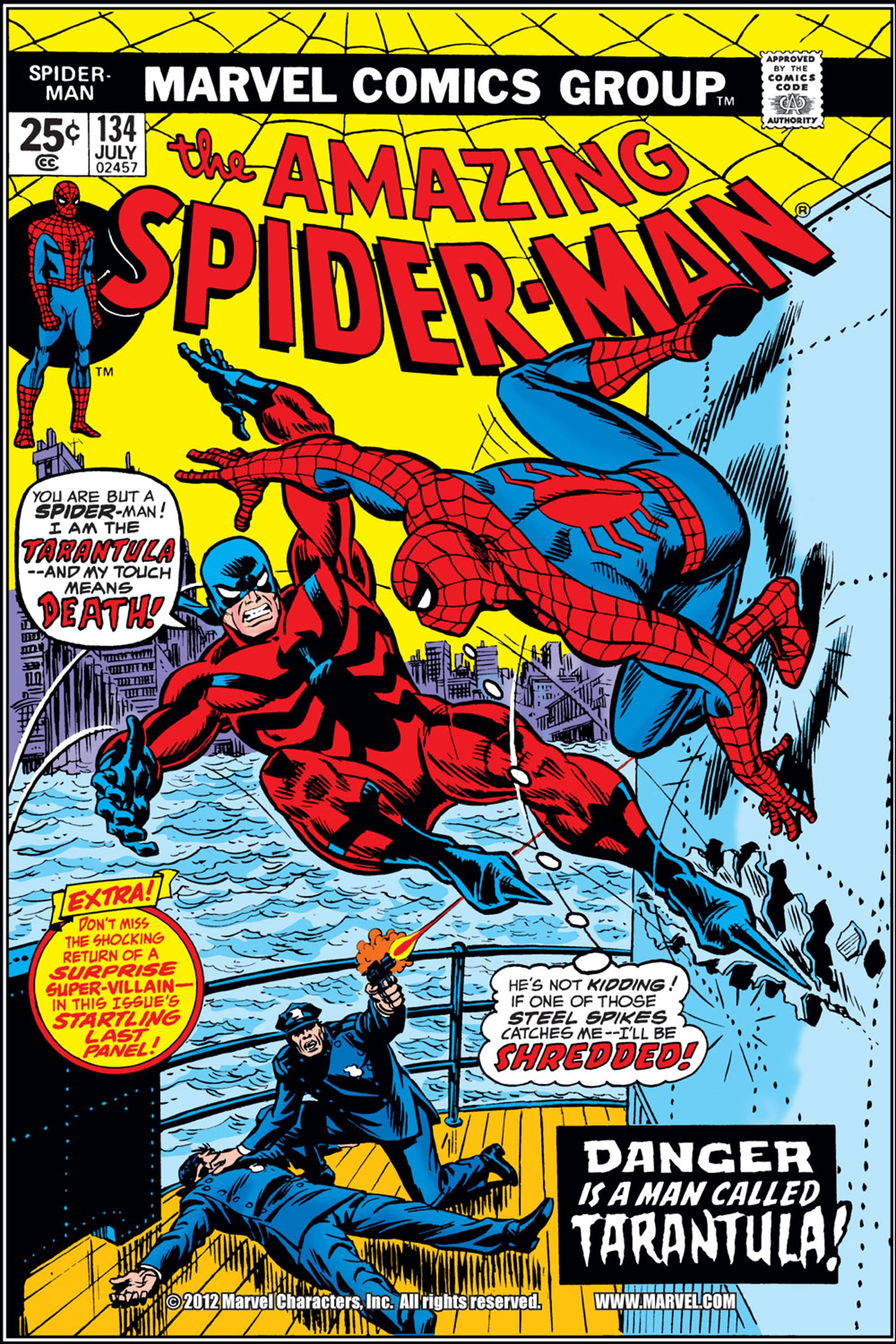 【Rain様おまとめ】The Amazing Spider-Man ポスター2枚 Amazing Spider-man 134 Comic Cover Silk Canvas Fabric Poster (24