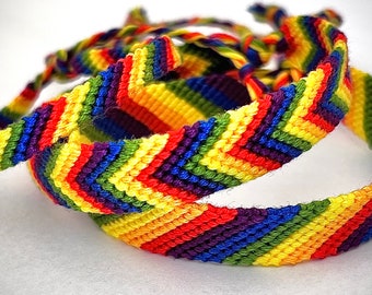 friendship bracelet rainbow