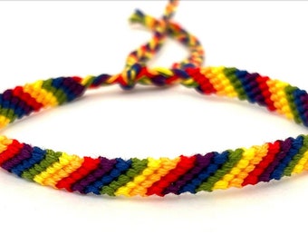 Friendship bracelet for children - rainbow