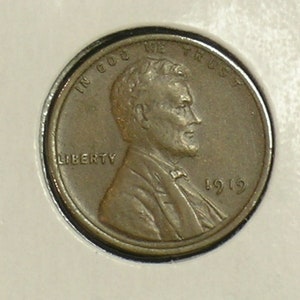 1919 Sharp Lincoln Cent -- Nice  Penny   (AD11-1)