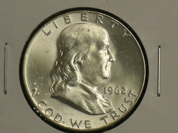BU 1962-D Franklin Half Dollar Brilliant Uncirculated
