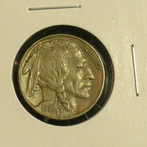 1935 Sharp High Grade Buffalo Nickel  -     Type Coin   (AE5-2)