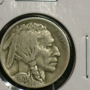 1920-D VF Buffalo Nickel -  Very Fine  (AE9-4)