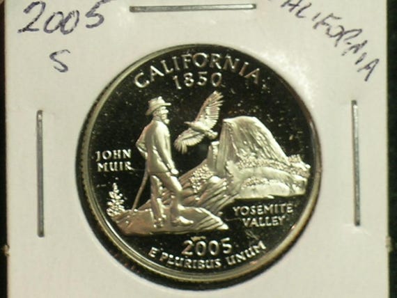 2005-S Sharp Proof Washington Quarter California - Etsy 