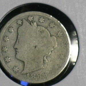 1886 Good Liberty Nickel -  rare key date coin of this series     (AE11)