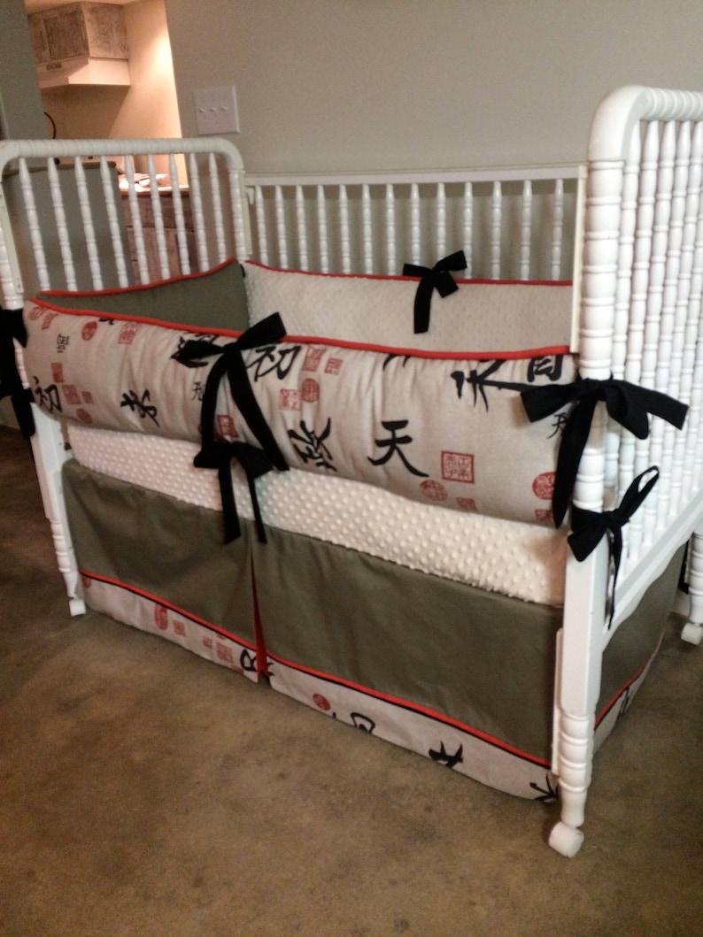 custom crib bedding etsy
