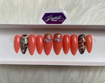 Summer ready || Press on nails | False nails || Fake nails || Gel nails || Jewels Nails