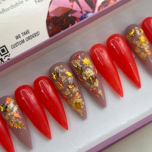 Autumn Nails | Mood polish | Gel nails | Jewels Nails
