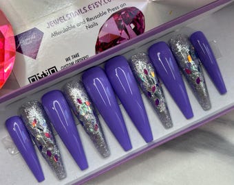 Alien Mermaid || reusable || hard gel w/gel nails or gel nails only || Jewels Nails