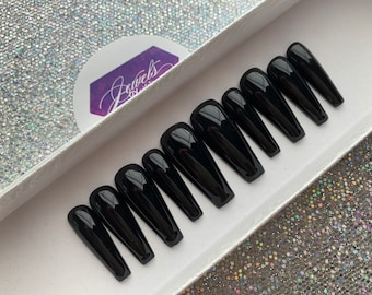 Negro / Por favor, elija el precio correcto para TALLA ÚNICA o compre 2 unidades para obtener 1 talla única / INCLUYE gel fortalecedor /