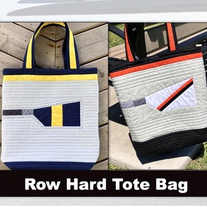 Rowing Tote Bag Pattern