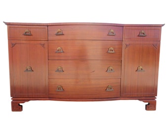 Enfilade Crédence Mid-Century Style James Mont avec Chinoiseries par Rway