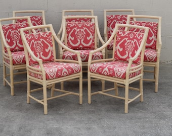 4 Benny Linden Teak Arm Dining Chairs - Etsy