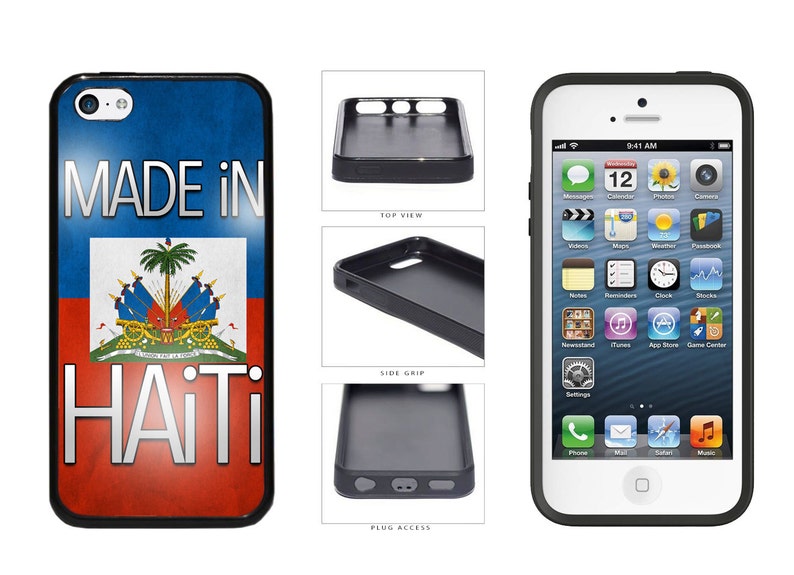 Made in Haiti Phone Case Iphone 5 6 7 8 X 11 12 Pro Max Etsy