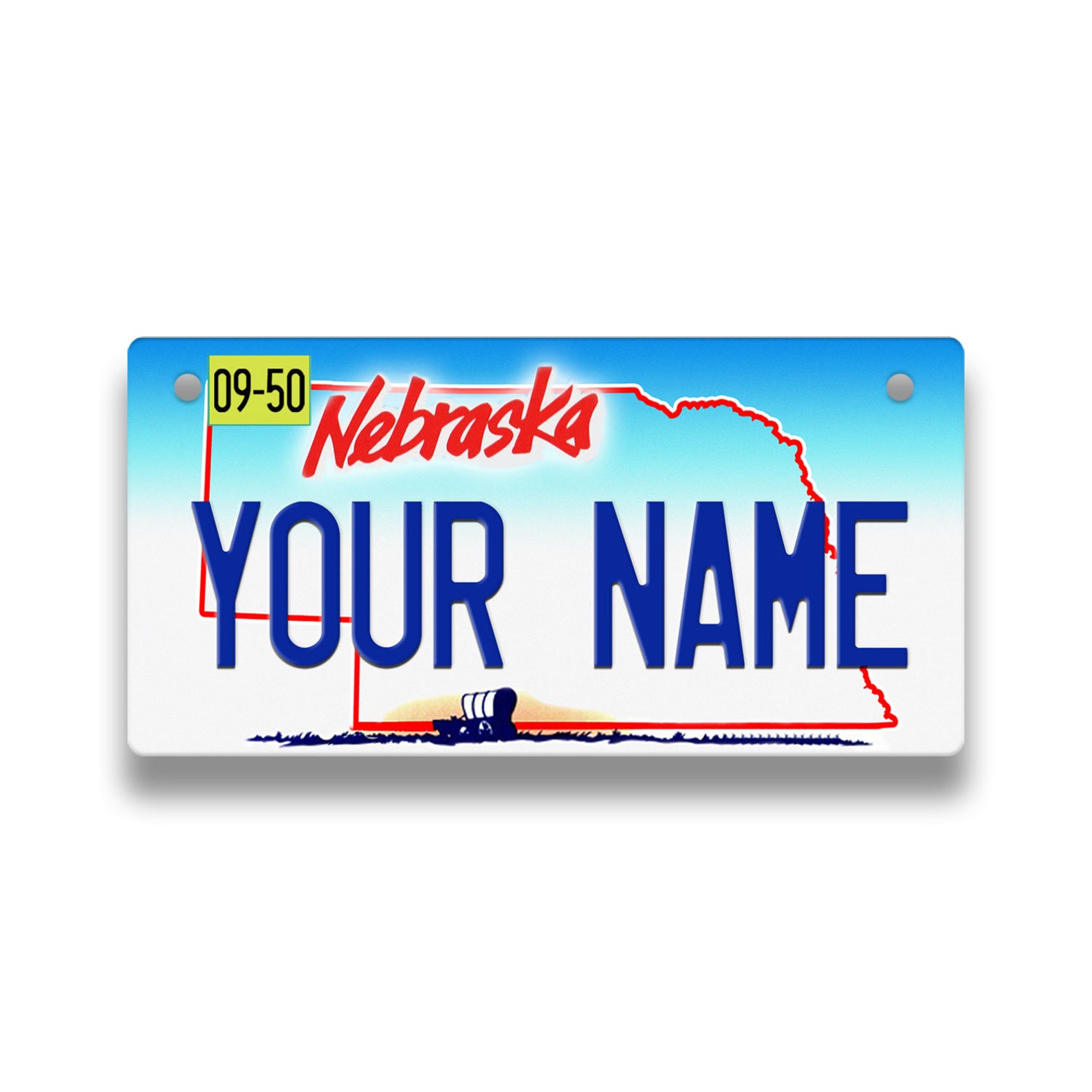 Personalized Custom Nebraska State License Plate Tag Vehicle Etsy UK