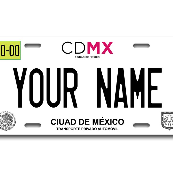 Vanity Plate Mockup Etsy